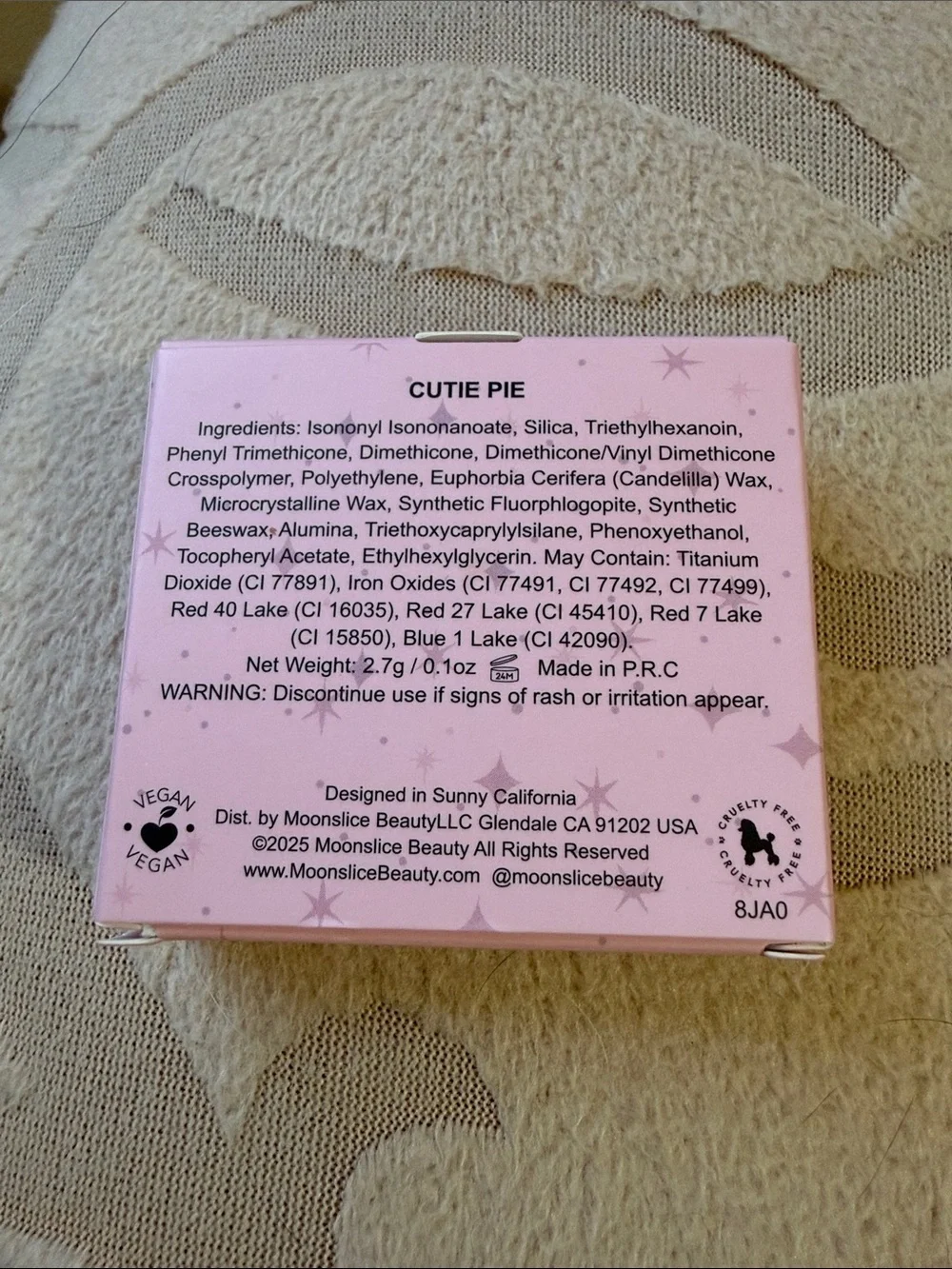 Moonslice Beauty Blush Cream — Cutie Pie